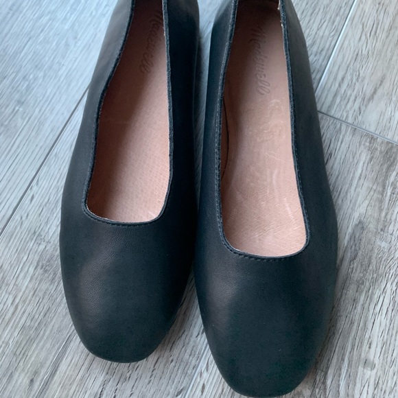 Madewell Black Ballet Flats Size 8 - Picture 4 of 6